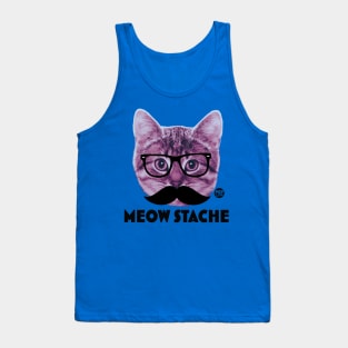 MEOW STACHE Tank Top